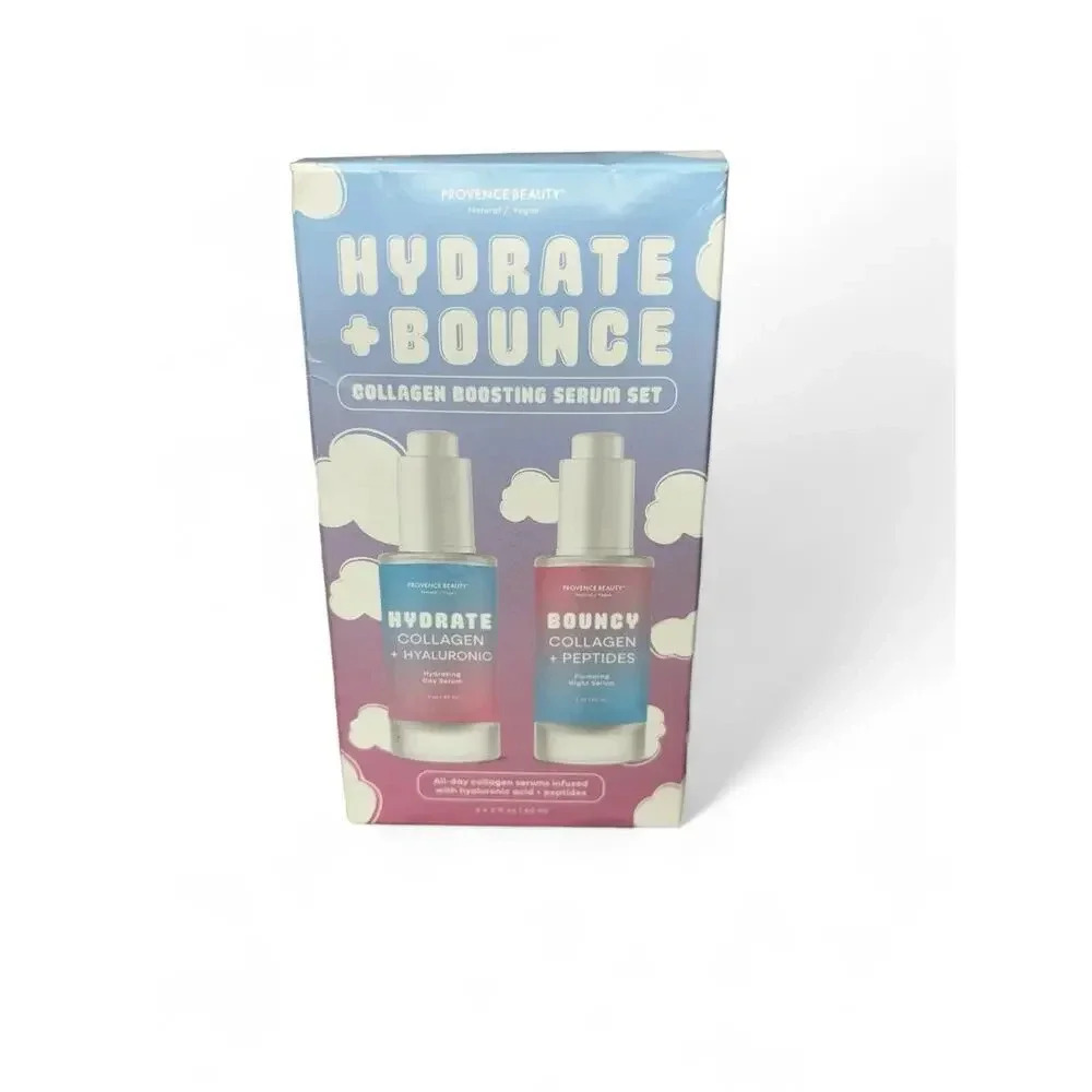 Provence Beauty Hydrate + Bounce Collagen Boosting Serum Set